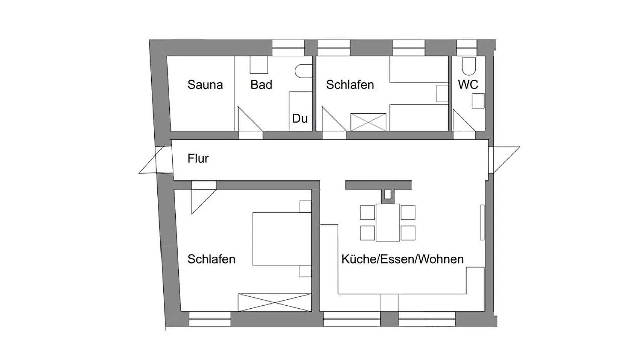 Apartment Ferienhaus Am Waldbach Kirchzell Germany